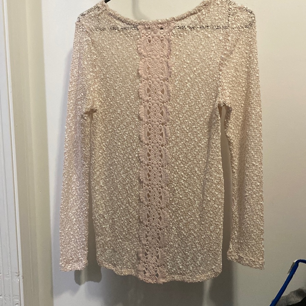 Aeropostale light pink sweater.